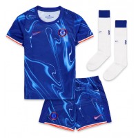 Camisa de time de futebol Chelsea Enzo Fernandez #8 Replicas 1º Equipamento Infantil 2024-25 Manga Curta (+ Calças curtas)